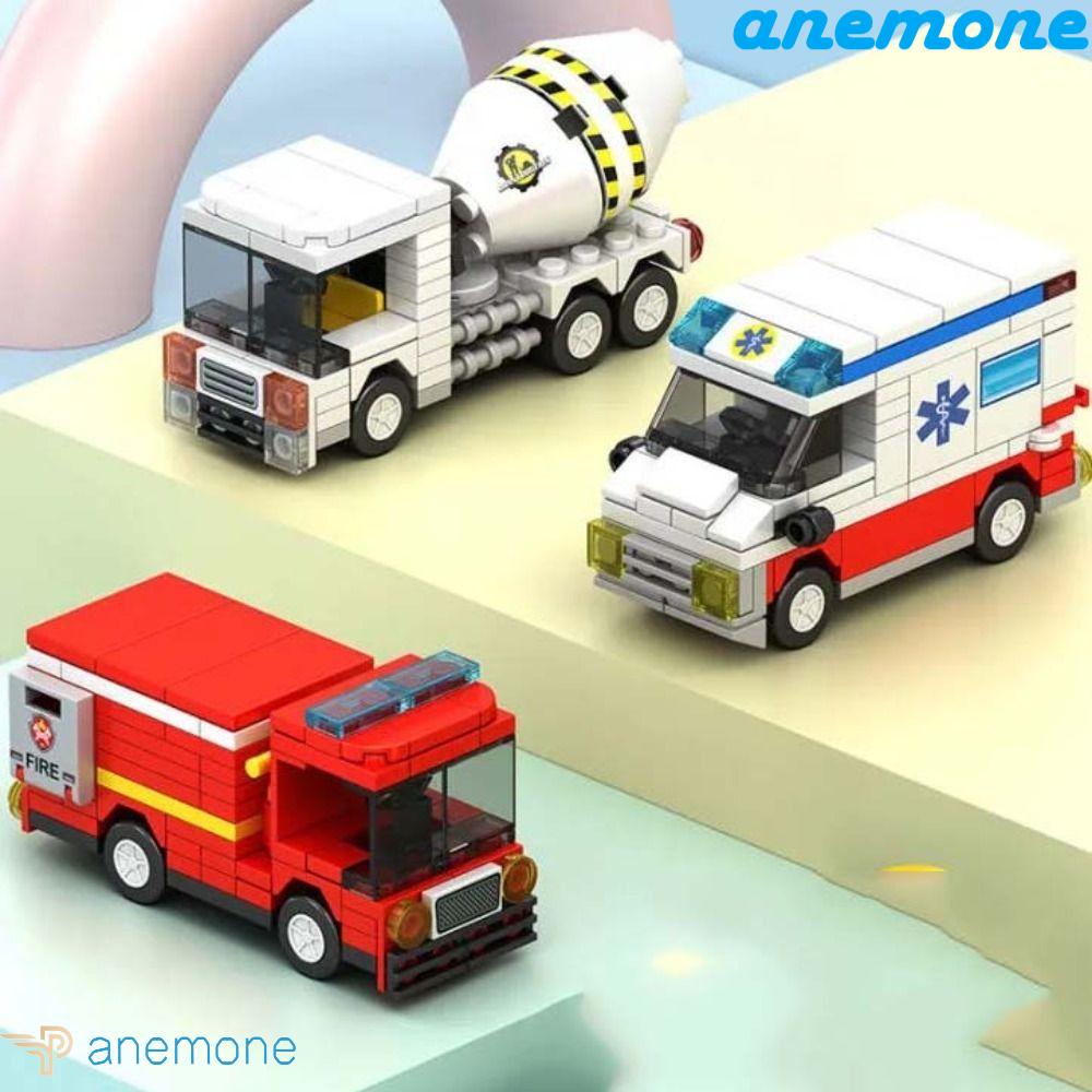 ANEMONE Đồ chơi trẻ em Lắp Ráp Mô Hình Xe Tải Sáng Tạo Cho Bé