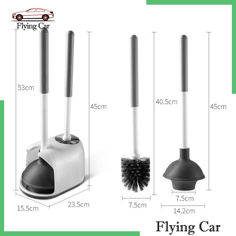 Bàn Chải Chà Bồn Cầu 2 Trong 1 Nhanh Khô Tiện Dụng