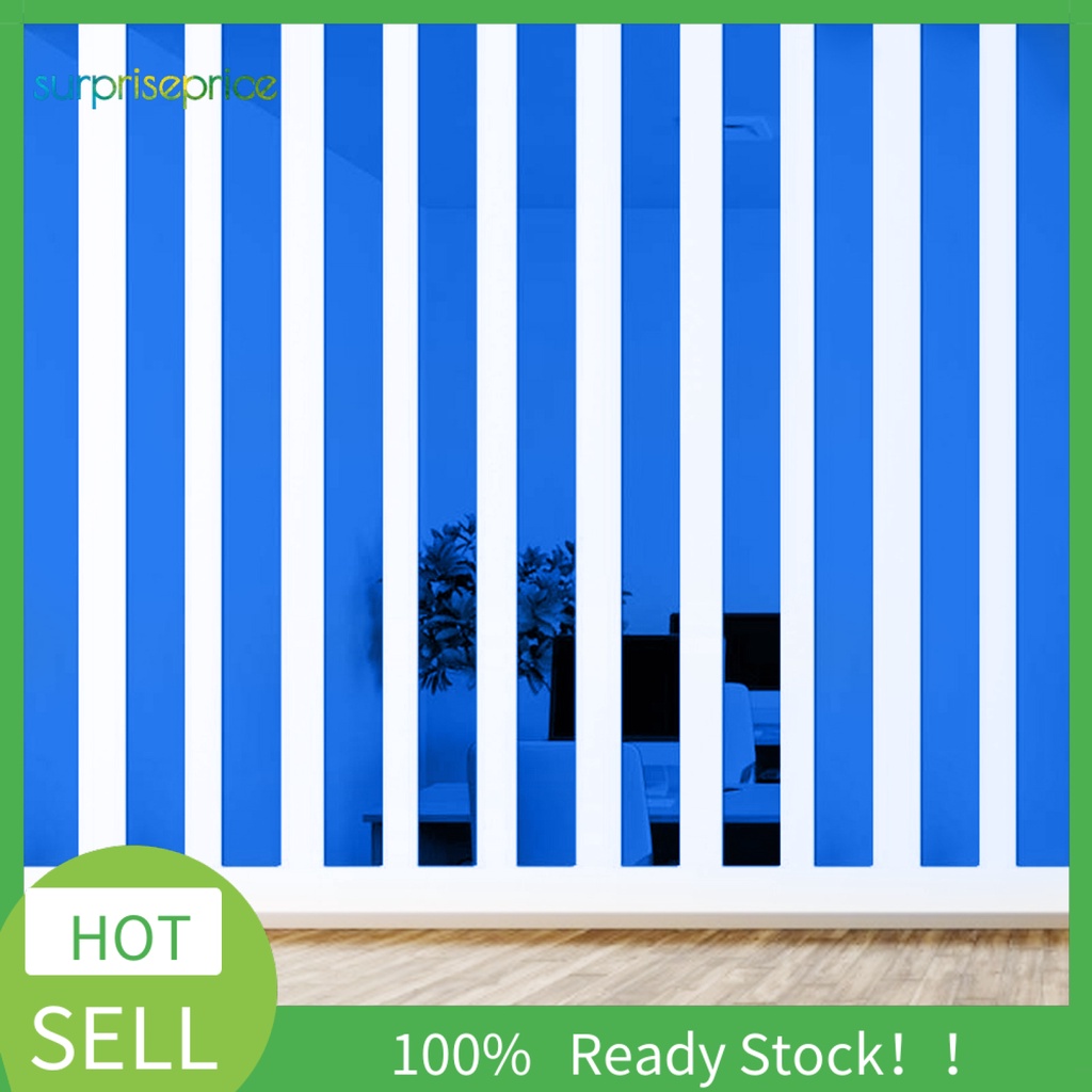 1 Bộ Đề Can Acrylic Tráng Gương Dán Tường Tự Dính Có Thể Tháo Gỡ