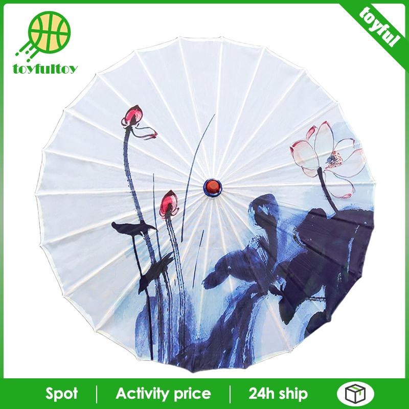 Dù Giấy Dầu 32 "Phong Cách Trung Hoa Cổ Điển Dùng Trang Trí Tiệc Cưới