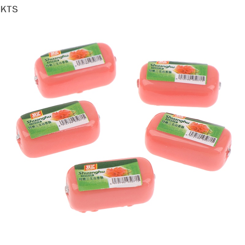 Set 5 Mô Hình Bánh Hot Dog Dachshund KT