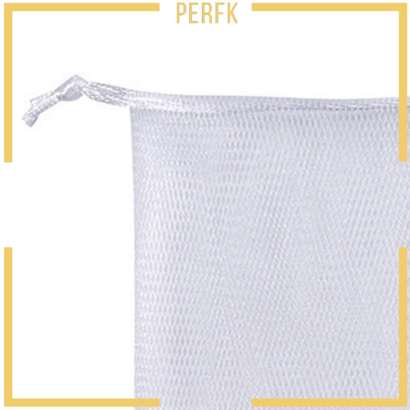 Túi Lưới Tạo Bọt Có Dây Rút Và Giá Đỡ Đựng Xà Phòng Giúp Tiết Kiệm Không Gian Cho