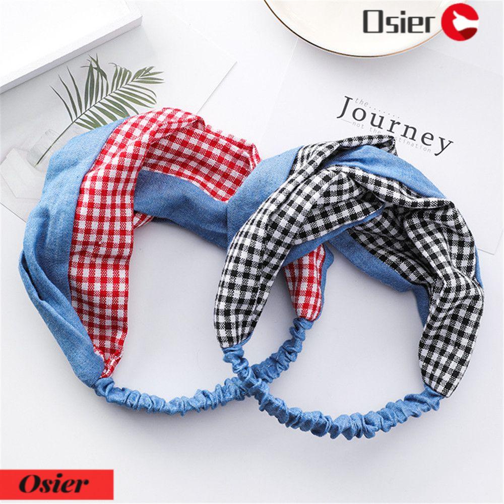 OSIER1 Băng Đô Cài Tóc Họa Tiết Hoa Thời Trang Cho Nữ