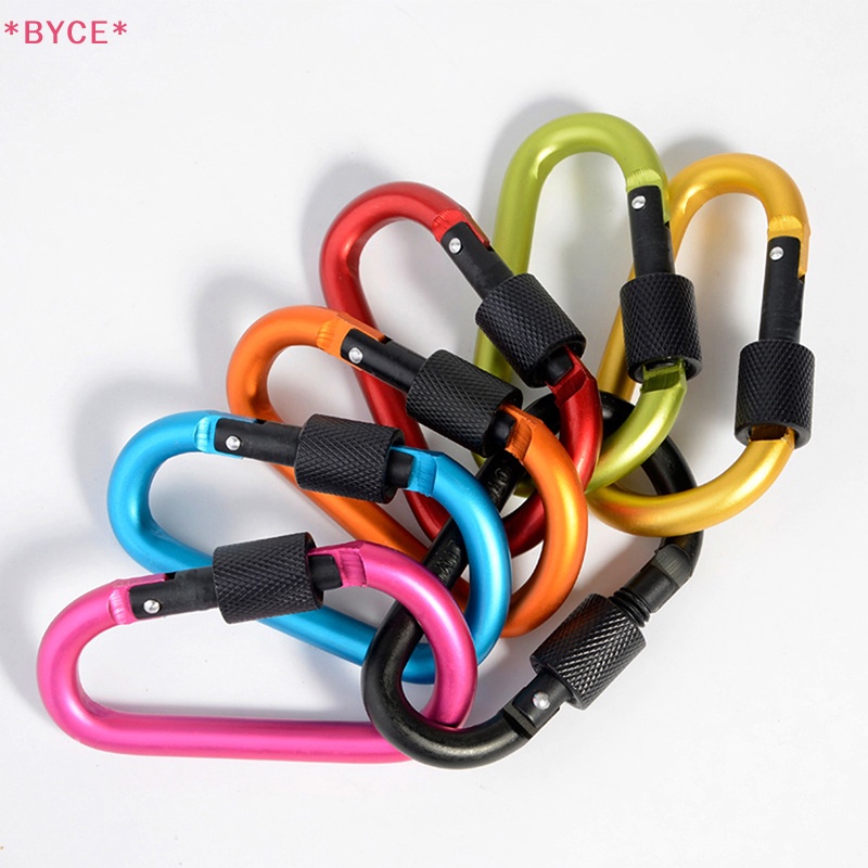 Byce &gt; Bộ Móc Khóa Chữ D Bằng Hợp Kim Nhôm Đậm Đặc Đa Năng Cho Hoạt Động Ngoài Trời Mới