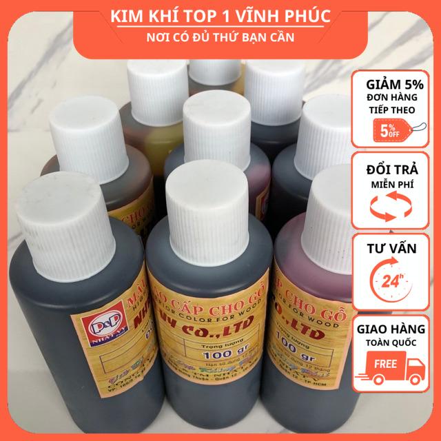 Tinh màu PU sơn gỗ