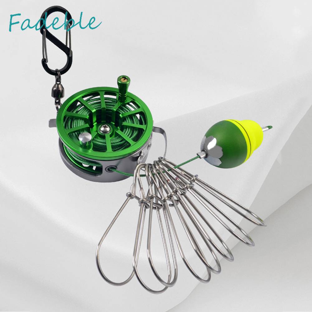 Dụng Cụ Cuộn Dây Câu Cá Bằng Thép Không Gỉ Tiện Lợi