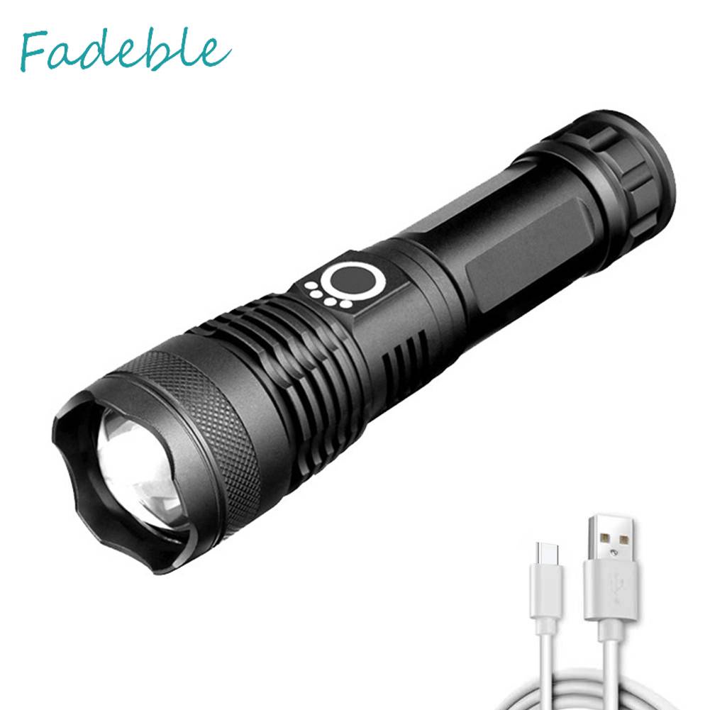 Đèn Pin XHP50 LED 5 Chế Độ 1500LM Chống Thấm Nước IPX4 Sạc USB Tiện Dụng