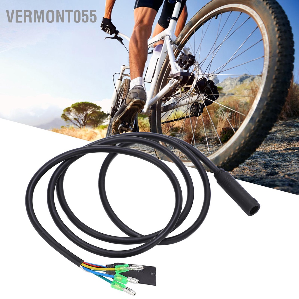 Vermont055 Xe Đạp Điện Máy Adapter Chống Nước 1300Mm Đầu Nữ 9 Chân Cắm Động Cơ Phụ Kiện