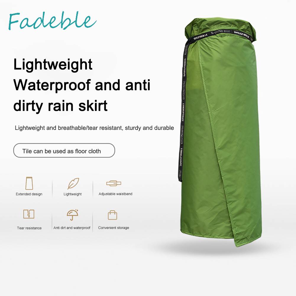 Quần Đi Mưa Siêu Nhẹ Chống Thấm Nước Tiện Dụng Khi Đi Cắm Trại