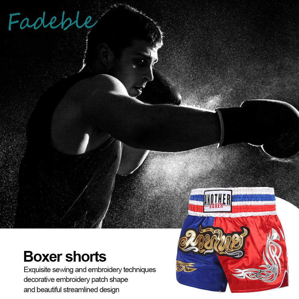 Quần Short Co Giãn Thoáng Khí Dùng Tập Boxing