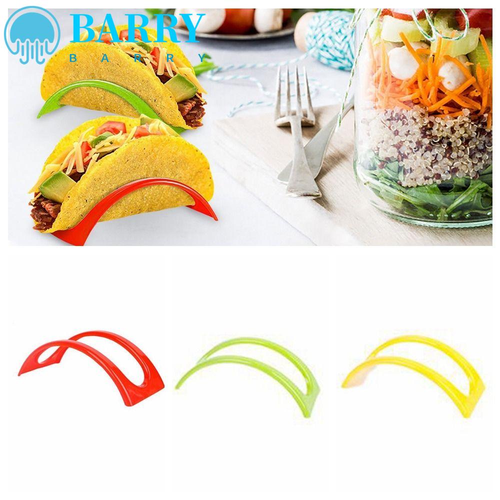 BARRY Set 6 Giá Đỡ Bánh Tortilla / Tortilla / Thức Ăn Ngăn Ngừa Tràn Có Thể Xếp Chồng Bằng Nhựa