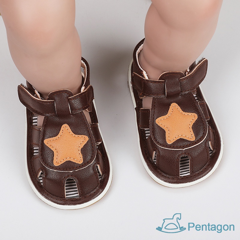 Xăng đan Đế Mềm Chống Trượt Phong Cách Retro Thời Trang Mùa Hè Dành Cho Bé Trai