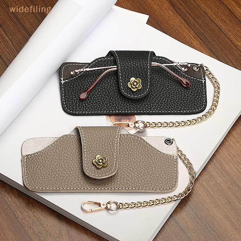 Túi Da Đựng Mắt Kính Chống Nắng Di Động Dễ Thương Cho Nam Và Nữ