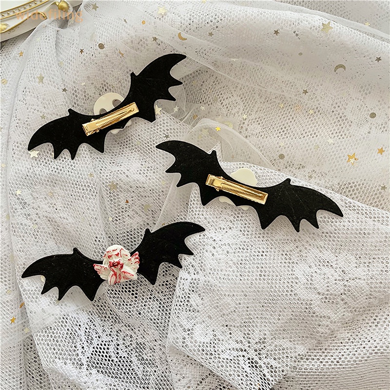 Kẹp Tóc Hình Đầu Lâu Phong Cách Gothic Cho Nữ