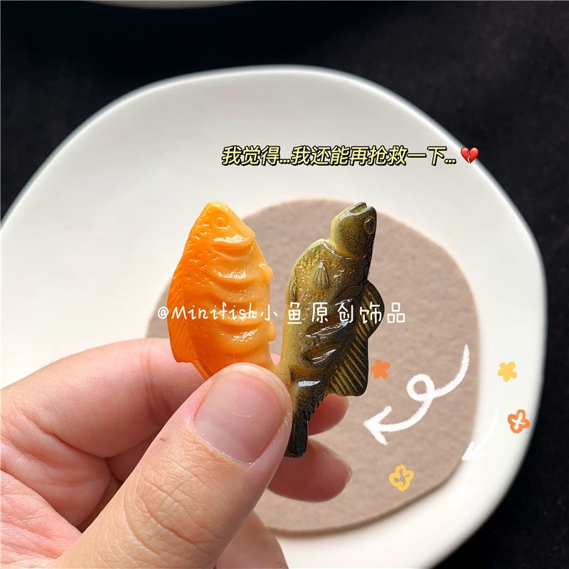 Kẹp Tóc Hình Cá Dễ Thương Vui Nhộn Phong Cách Hàn Quốc Cho Bé