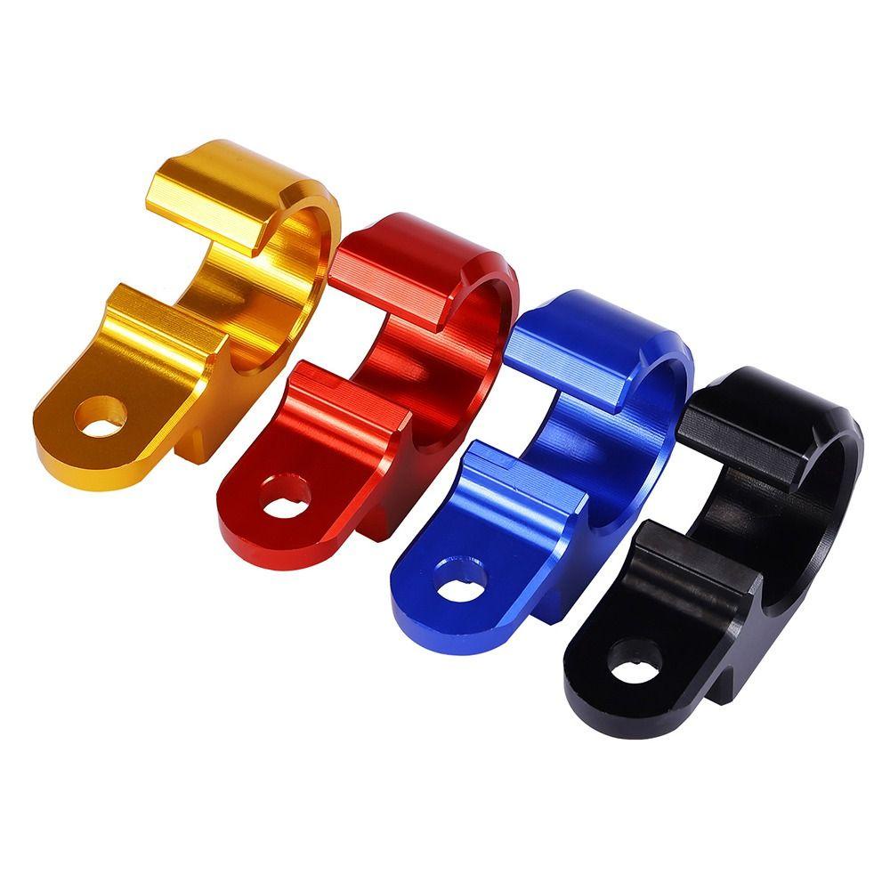 PEARLVN 1 Cặp Kẹp Cố Định Dây Cáp Bằng Hợp Kim Nhôm Nhiều Màu Cho Honda CRF250L 300L