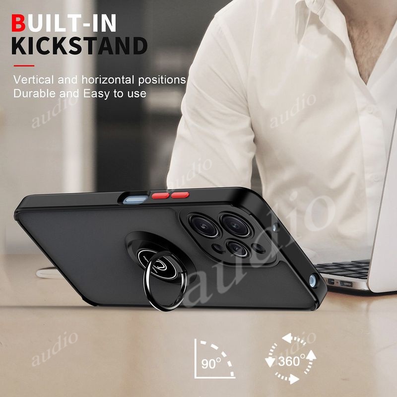 Ốp Điện Thoại Dạng Giáp Có Vòng Đỡ Nam Châm Cho Xiaomi redmi 12 4G Redmi12 2023 redmi 12 4G