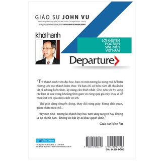 Sách Khởi Hành (Lời Khuyên Sinh Viên Việt Nam) - Bản Quyền
