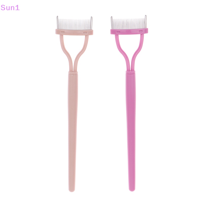 Lược Chuốt Mi Cong Bằng Thép Không Gỉ Tiện Dụng