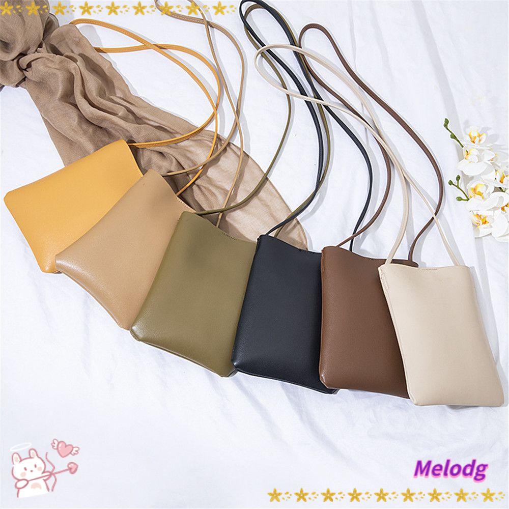 MELODG Túi Da Mềm Thời Trang Đựng Điện Thoại Di Động