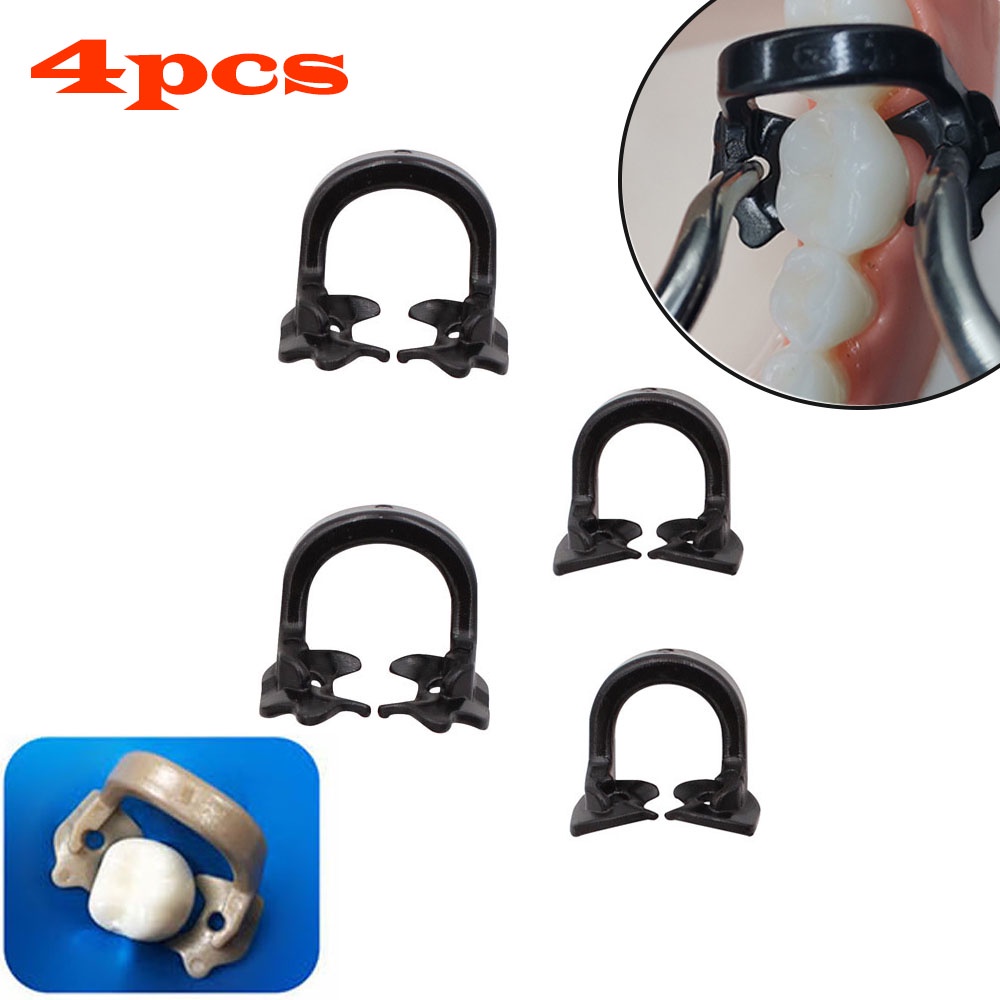Set 4 Kẹp Cao Su Chuyên Dụng Cho Nha Khoa