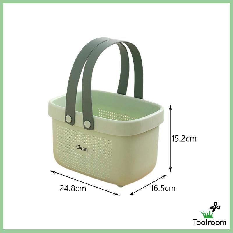 Giỏ Đựng Đồ Dùng Nhà Tắm / Garage Siêu Bền Thiết Kế Đục Lỗ Tiện Dụng