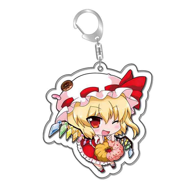 Móc Khóa Hình Nhân Vật Hoạt Hình Game Touhou Project