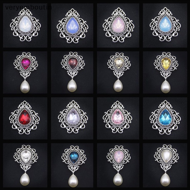 Trâm Cài Áo Kim Loại Đính Đá Pha Lê Lấp Lánh Thời Trang Sáng Tạo