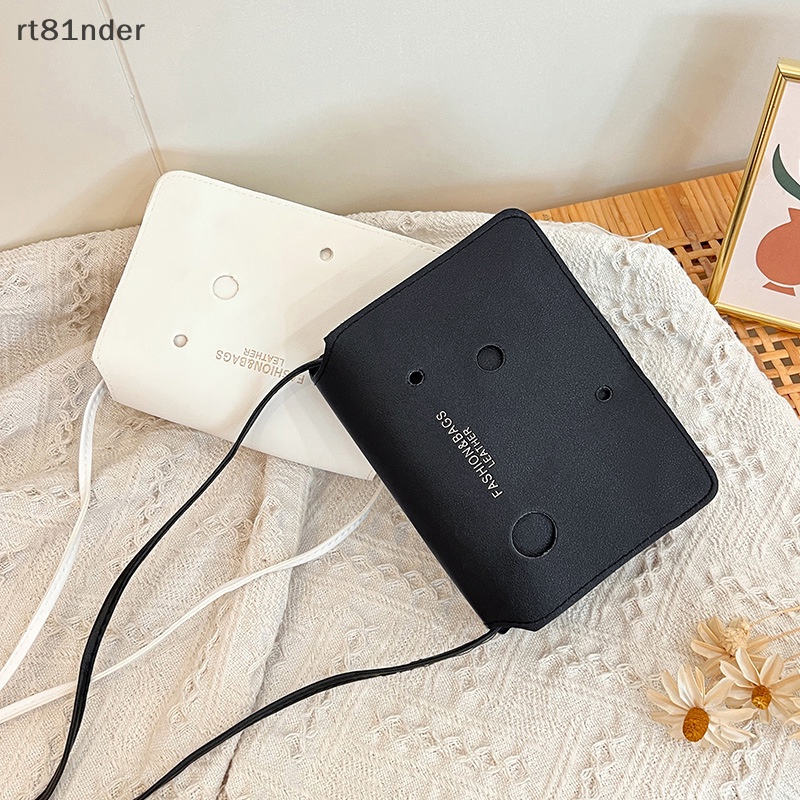 Túi Xách Đeo Vai Màu Trơn Có Khóa Cài Tùy Chỉnh Thời Trang Cho Nữ