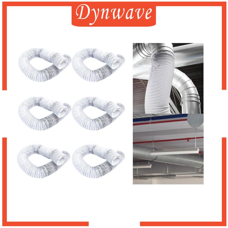 Máy Sấy Ống Thông Hơi Linh Hoạt Bằng Lá Nhôm Dài 19 Feet Cho Máy Giặt