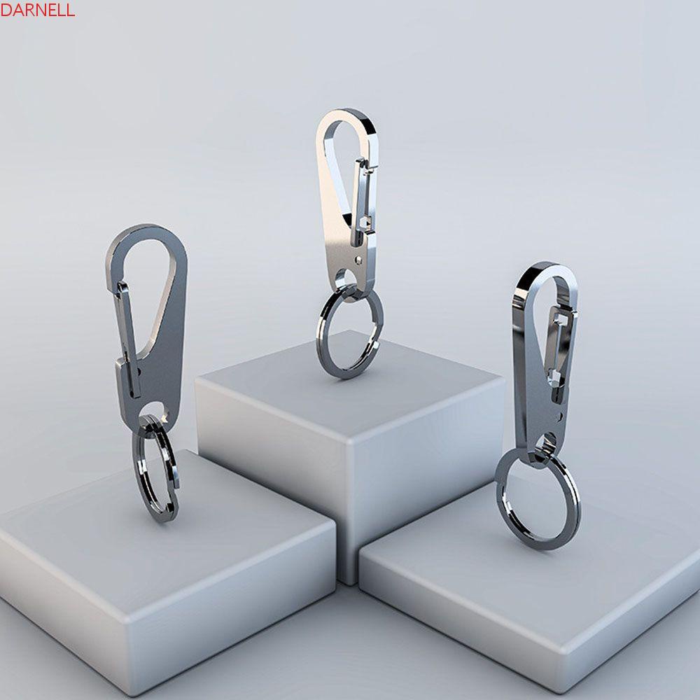 DARNELL Giá Đỡ Móc Chìa Khóa Xe Hơi Bằng Kim Loại Chống Thất Lạc Đa Năng Tiện Dụng