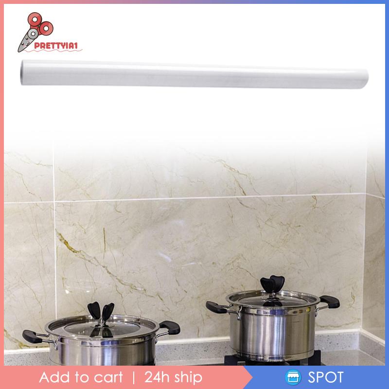 Miếng Dán Tường Trong Suốt Chống Bắn Dầu Chịu Nhiệt Tiện Dụng Cho Nhà Bếp