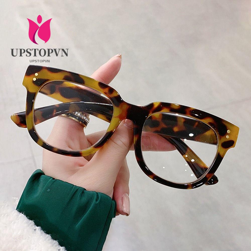 UPSTOPVN Kính Mát Gọng Vuông Chống Tia UV Màu Sắc Đơn Giản Cho Nữ