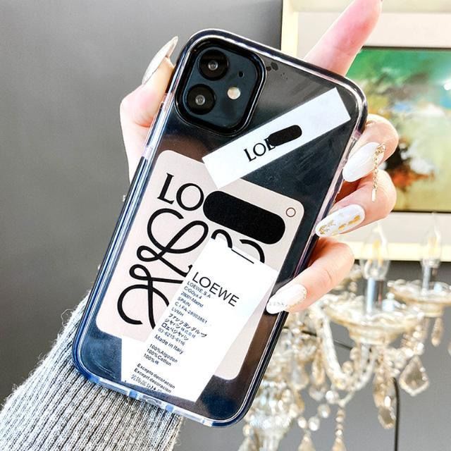 Ốp Điện Thoại Trong Suốt Họa Tiết Nhãn Dán Độc Đáo Cho Iphone 78p 13 proxsmax x xriPhone12 11 UGZS