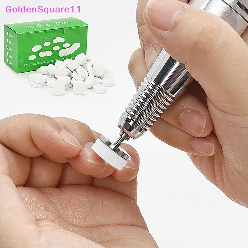 Set 50 Đĩa Mài Đánh Bóng Móng Tay 15mm