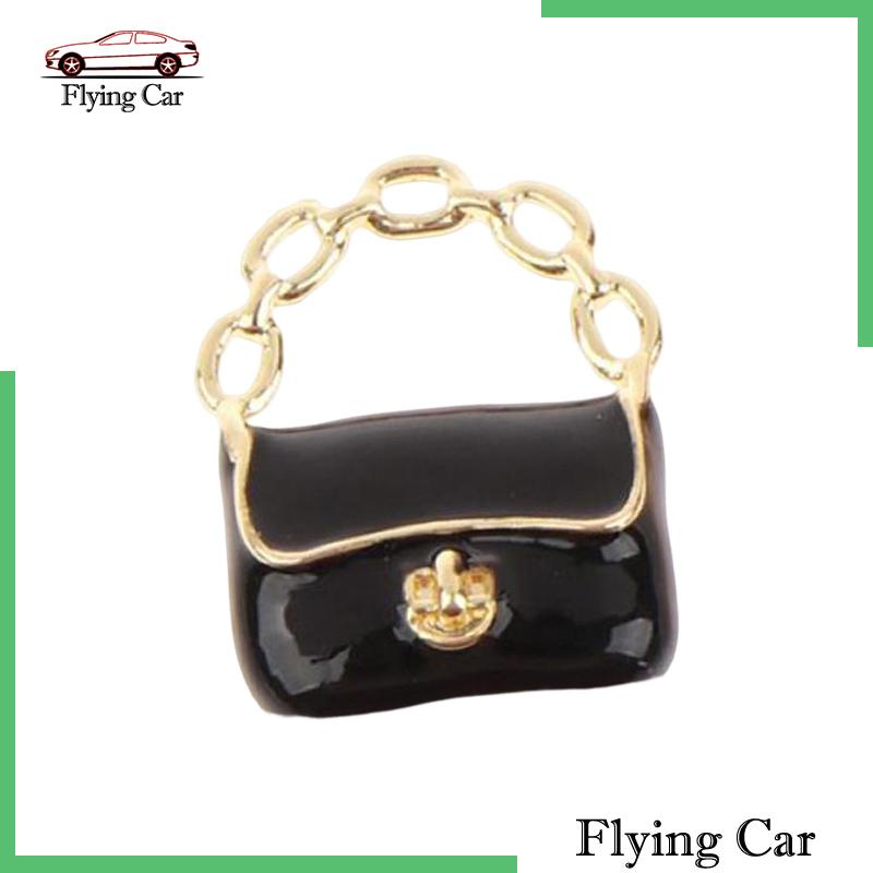 Túi Xách Mini Bằng Kim Loại Dùng Làm Đạo Cụ Chụp Ảnh / Trang Trí Nhà Búp Bê 1 / 12