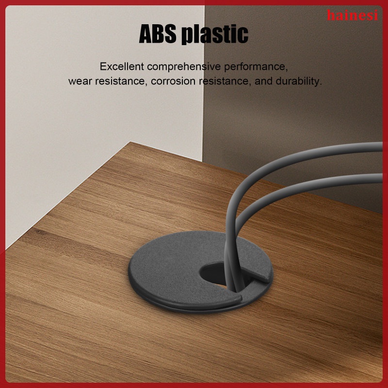 Bộ 6 Nắp Đậy Lỗ Dây Cáp Để Bàn Tiện Dụng