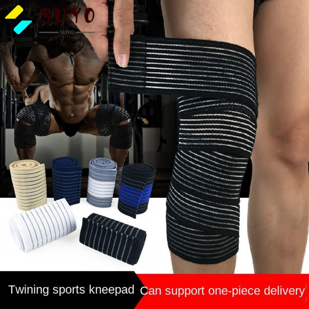 SUYO Set 2 Cặp Đai Quấn Cổ Tay Hỗ Trợ Tập Gym Chất Liệu Cotton