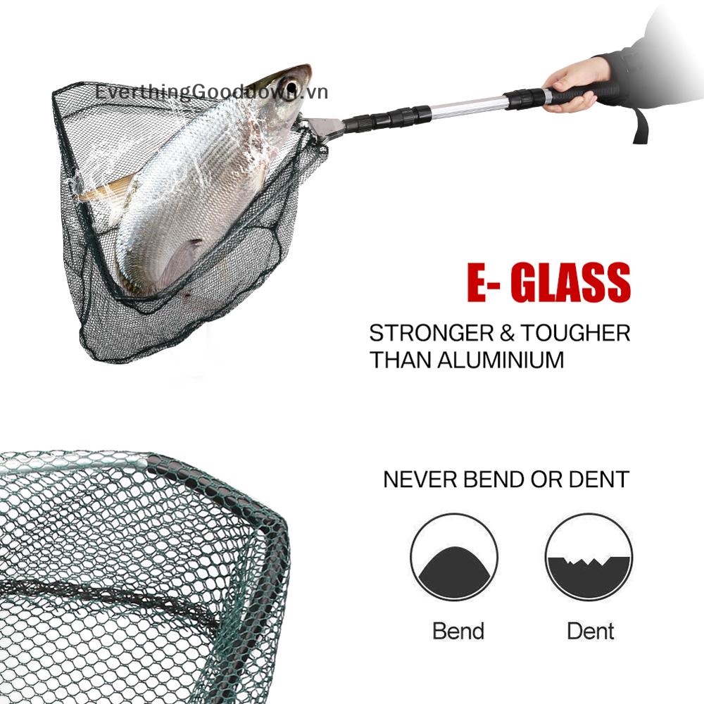 Everthinggooddown Lưới Bắt Cá Bằng Hợp Kim Nhôm Có Thể Gấp Gọn 150CM vn