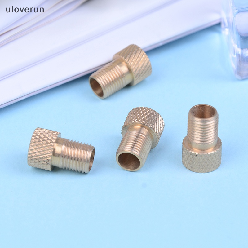 Set 4 Đầu Chuyển Đổi Van Bơm Hơi Xe Đạp Kích Thước 1.5Cm   Vn vn vn