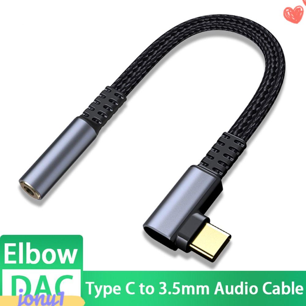 JONYE Cáp Chuyển Đổi Âm Thanh Kỹ Thuật Số Cổng USB Type C Sang Cổng 3.5mm Cho Điện Thoại