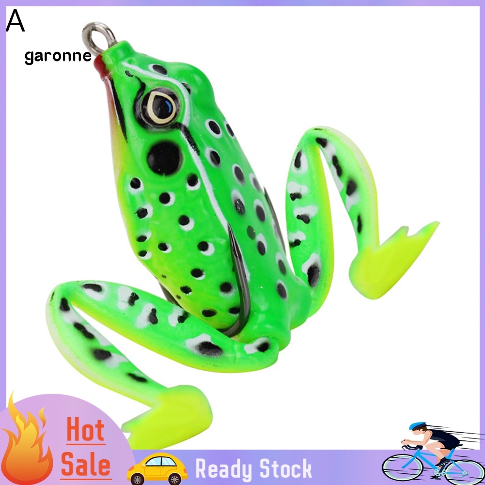 Mồi Giả Nhử Cá Hình Ếch 5cm Gắn Kèm Móc Câu Tiện Dụng