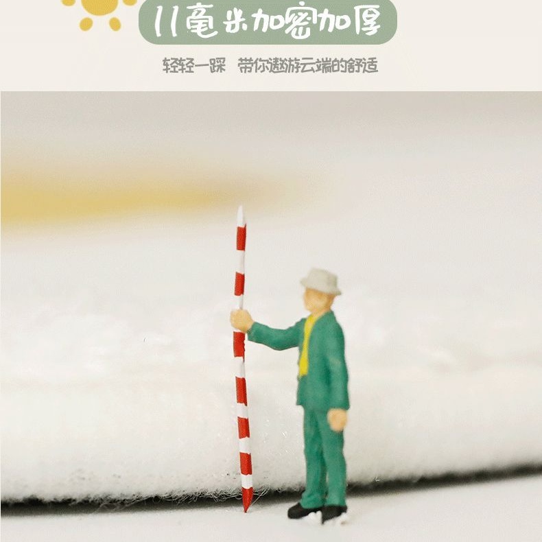 Thảm Chùi Chân Hình Gấu Trúc Hoạt Hình Chống Trượt Thấm Hút Tốt