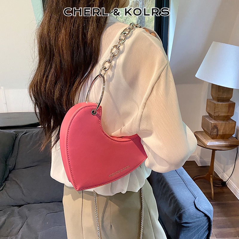 Cherlkolrs Túi Đeo Vai / Kẹp Nách Dây Xích Đa Năng Thời Trang Mới Cho Nữ