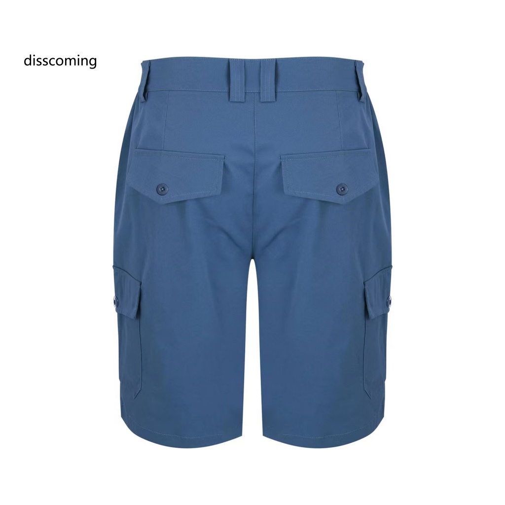 Băng Đô SL SL SL SL SL| Quần Short Lưng Thun Nhiều Túi Thoáng Khí Thoải Mái Thời Trang Mùa Hè Cho Nam