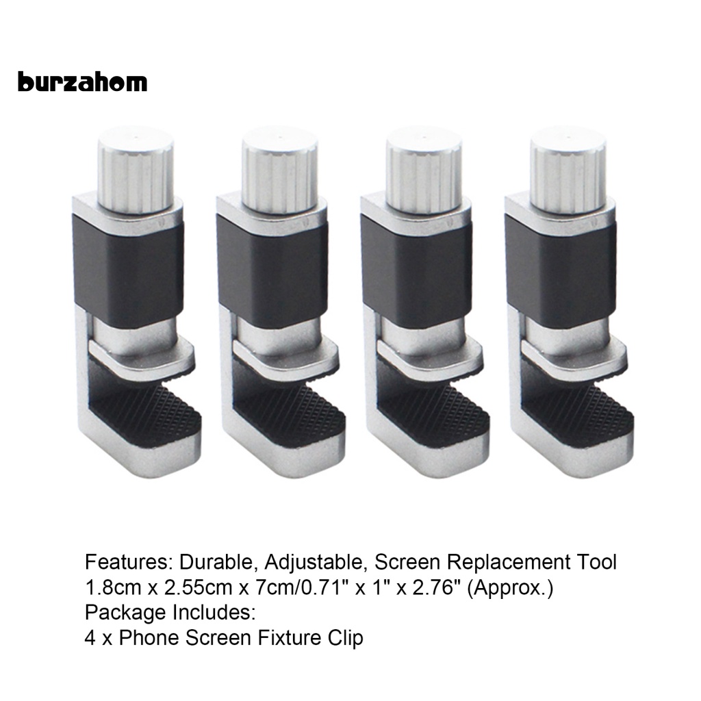 Set 4 Kẹp Cao Su Cố Định Màn Hình LCD Điện Thoại Chống Trượt Chuyên Dụng