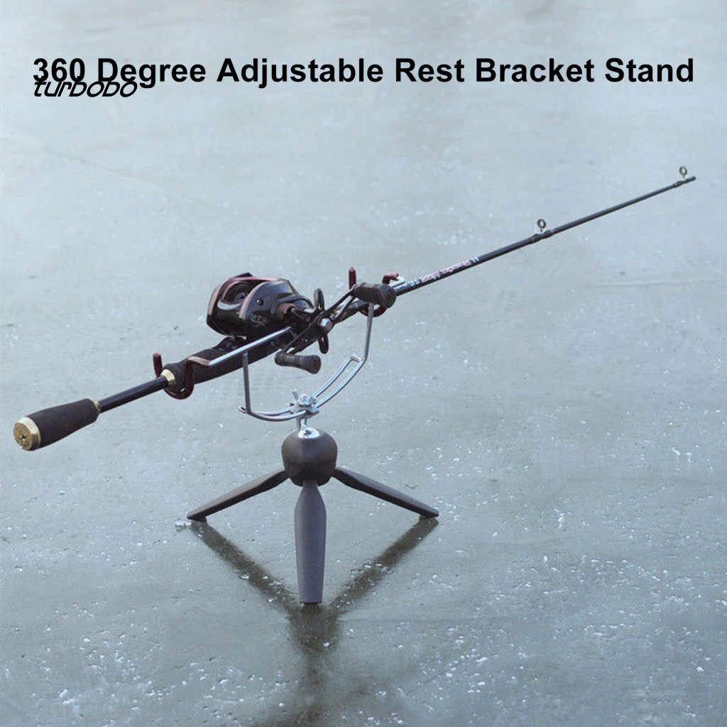 Turbobo Giá Đỡ Cần Câu Cá Bằng Kim Loại Có Thể Điều Chỉnh Góc Độ Chịu Tải Nặng