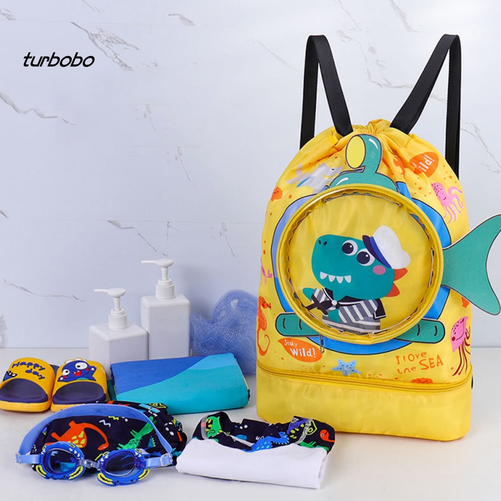 Túi Đựng Đồ Bơi PVC Chống Thấm Nước Chống Trầy Xước Họa Tiết Hoạt Hình Dễ Thương