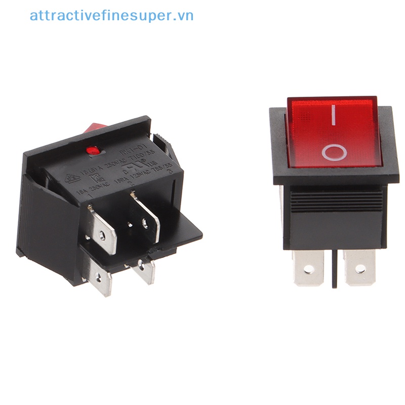 Công Tắc Bật / Tắt AFS RK1-01 16A 250V 4Pin 6Pin KCD4-201n