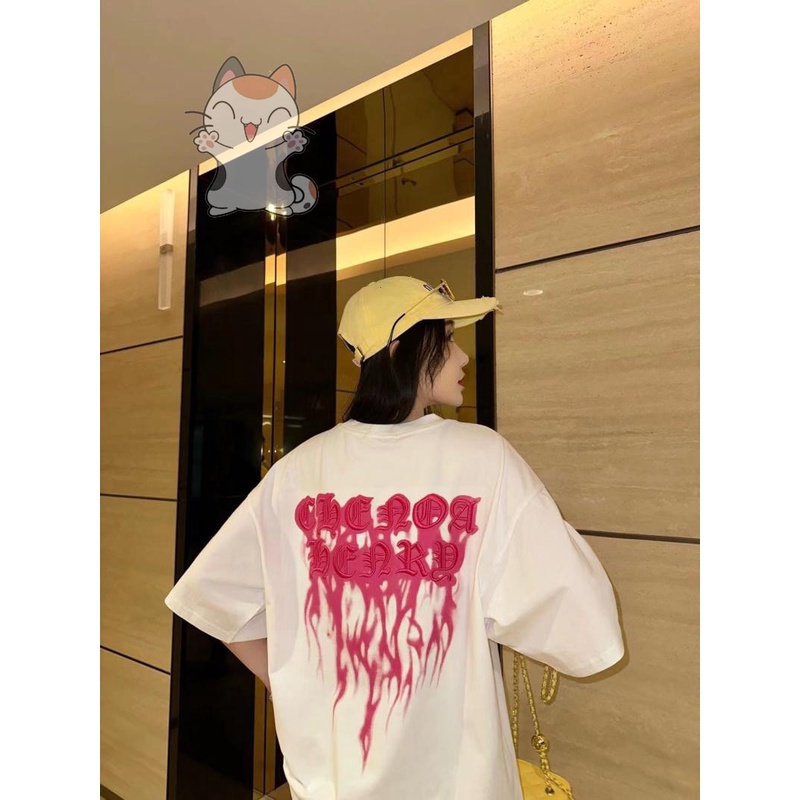 Áo Thun Tay Ngắn Họa Tiết Thêu Thời Trang Xu Hướng Tru6E